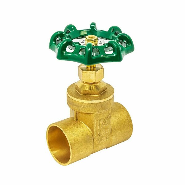 Thrifco Plumbing 1/2 Inch CXC Brass Stop Valve 6415060